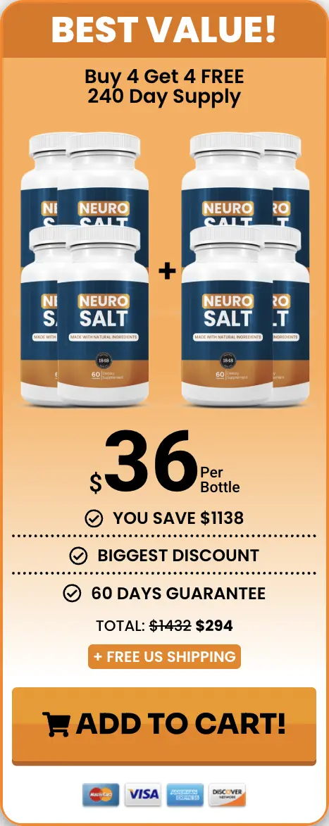 NeuroSalt 6 bottles